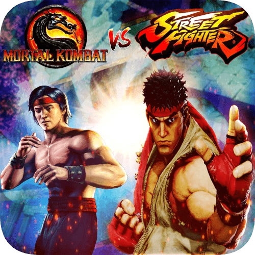 Логотип Mortal Kombat VS Street Fighter